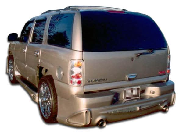 2001-2006 GMC Denali XL Platinum Style Rear Bumper Cover - FRP