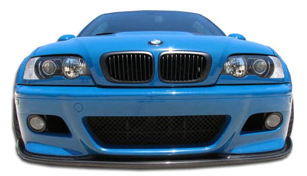 2001-2006 BMW M3 HM-S Style Front Lip Under Spoiler - Carbon Fiber