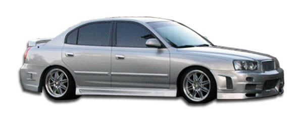 2001-2006 Hyundai Elantra Skyline Style Side Skirts - 2 Piece FRP