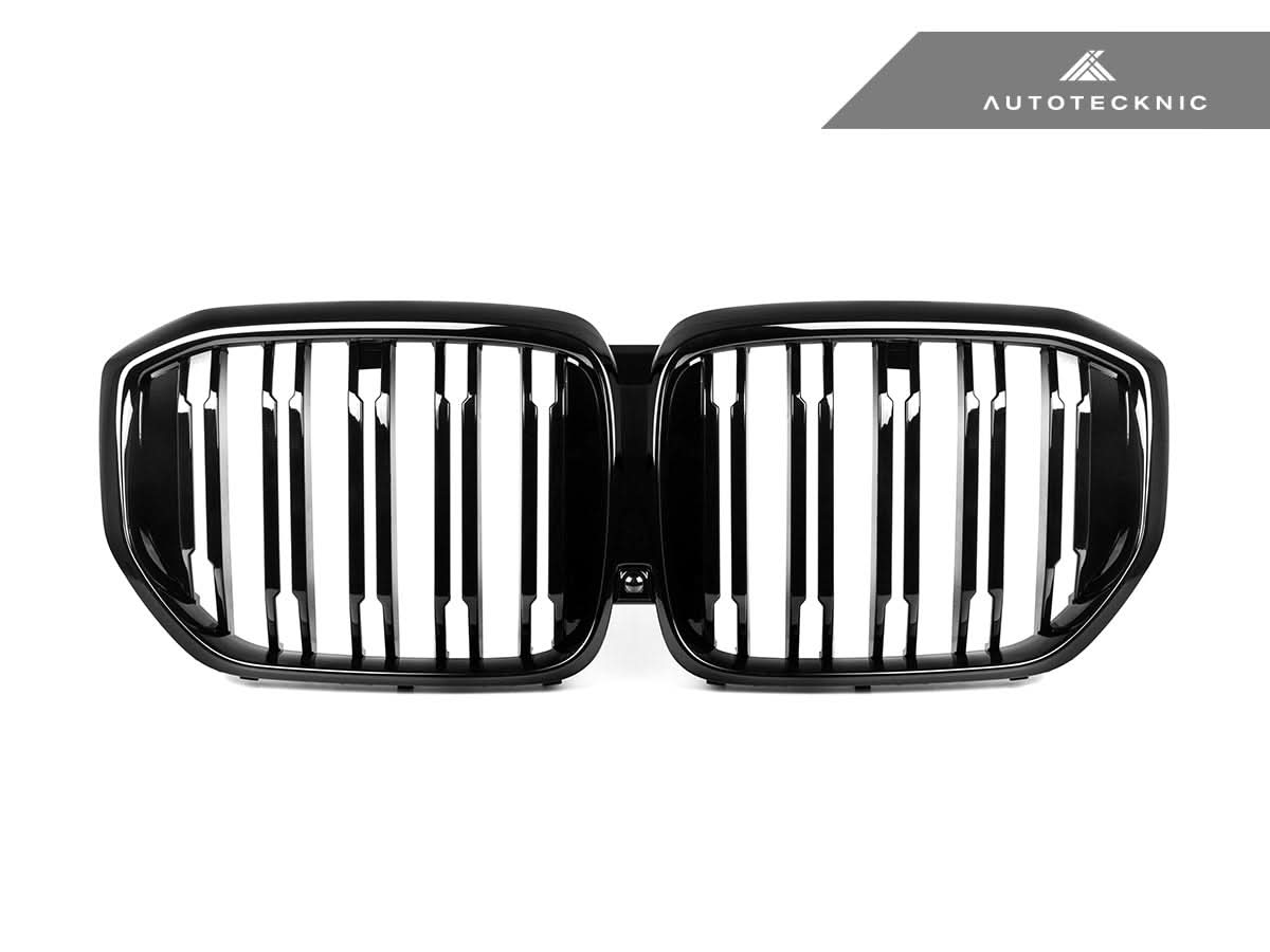 AutoTecknic Gloss Black Front Grille - BMW G60 5-Series