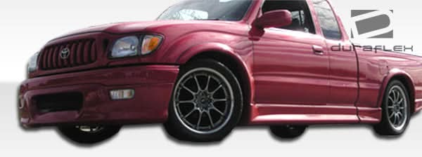 2001-2004 Toyota Tacoma TD3000 Style Front Lip Under Spoiler Air Dam - FRP