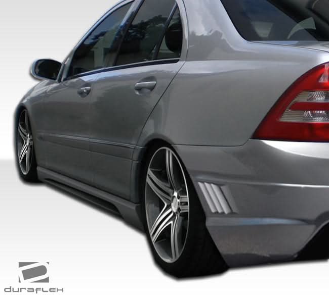 2001-2007 Mercedes C Class W203 AMG V2 Look Body Kit - FRP