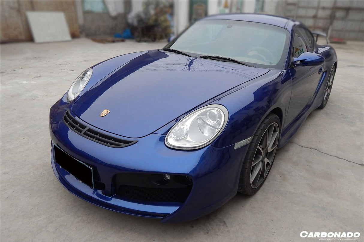 2005-2008 Porsche Cayman Boxster 987 TA Style Front Bumper with LED Lights