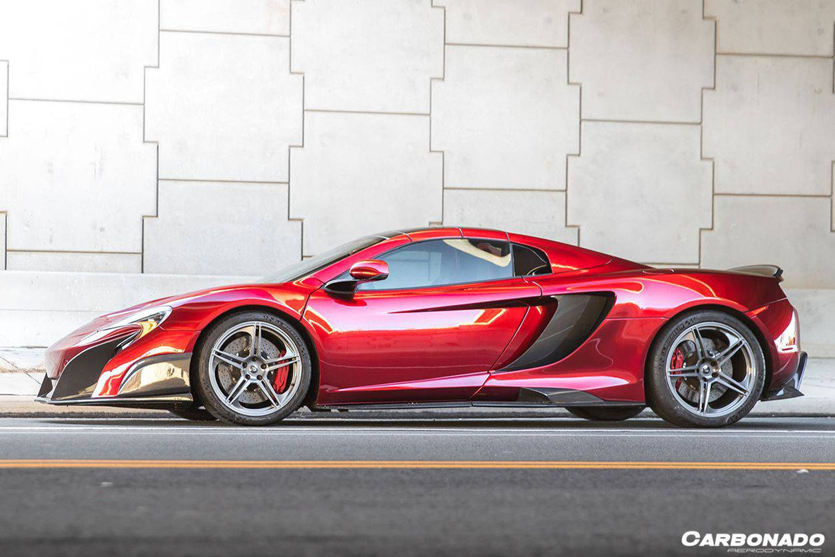 2011-2014 McLaren MP4 12C 675LT Style Part Carbon Fiber Front Bumper And Fender