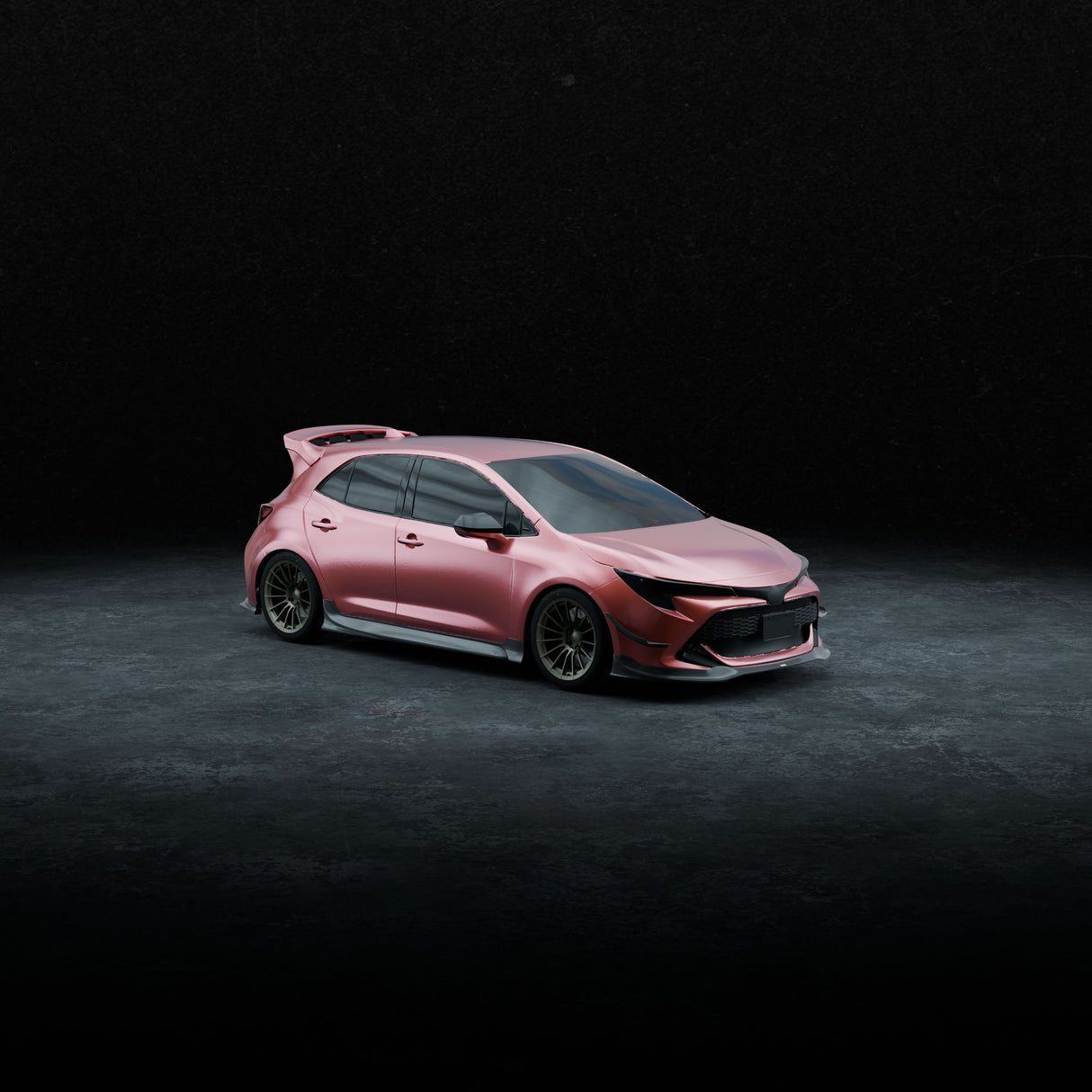 Front Lip – TOYOTA COROLLA HATCHBACK (ZENKI, E210, 2019-2022)
