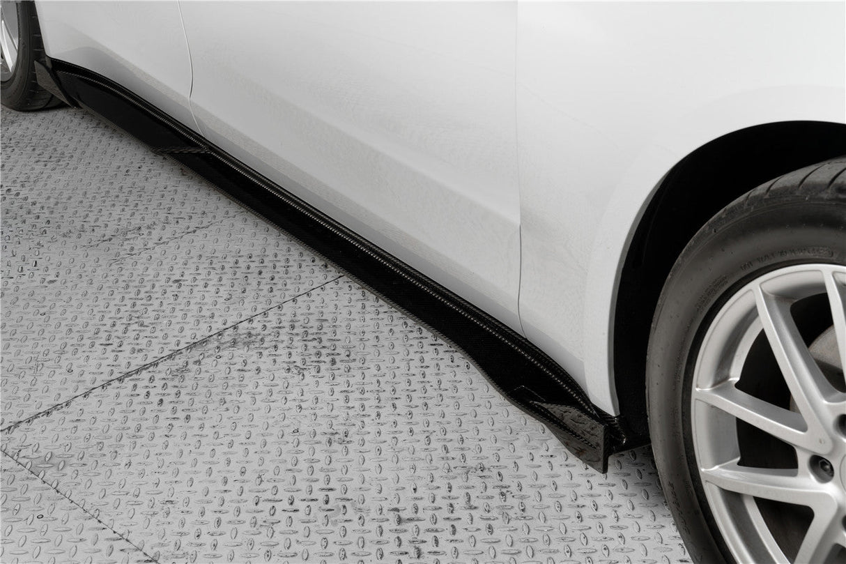 2017-2023 Porsche Panamera 971 KDA Style Autoclave Carbon Fiber Side Skirts