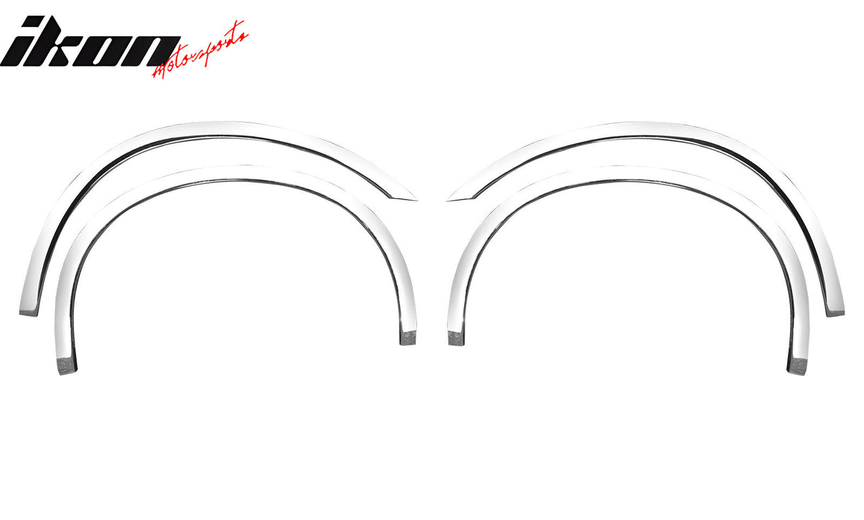1999-2007 Ford F-250 & F-350 Super Duty Chrome Fender Flares ABS