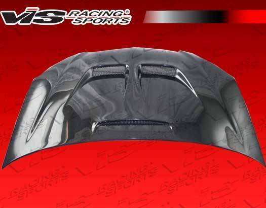 2002-2006 Acura RSX 2 doors JS Style Carbon Fiber Black Hood