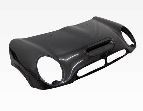 2002-2006 BMW Mini Cooper 2 doors OEM Style Carbon Fiber Black Hood