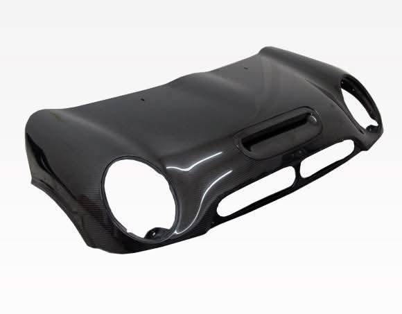 2002-2006 BMW Mini Cooper 2 doors OEM Style Carbon Fiber Black Hood
