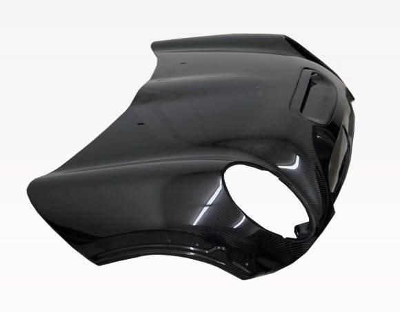 2002-2006 BMW Mini Cooper 2 doors OEM Style Carbon Fiber Black Hood