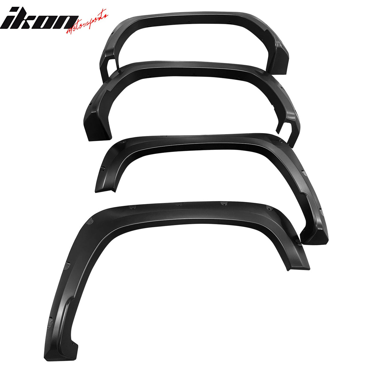 2020-2022 Chevy Silverado 2500 HD Pocket Riveted Style Fender Flare PP