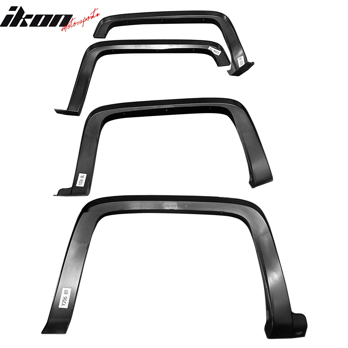 2014-2018 Chevrolet Silverado OE Style 4PCS Wheel Fender Flares PP