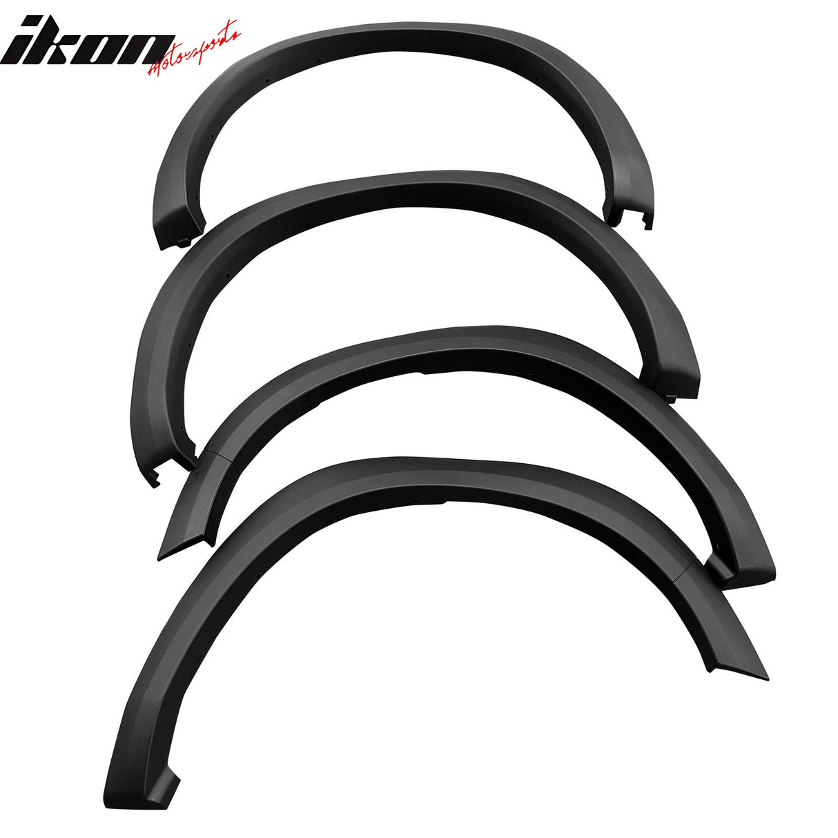 2009-2018 Dodge Ram 1500 OE Style 4PC Wheel Fender Flares Protector PP