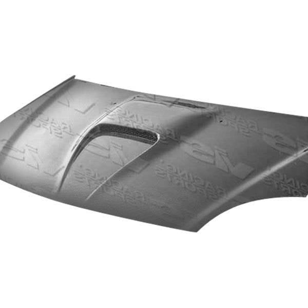 2002-2005 Honda Civic Hatchback G Force Style Carbon Fiber Black Hood