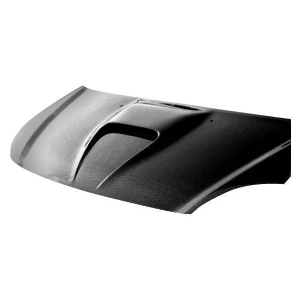 2002-2005 Honda Civic Hatchback G Force Style Carbon Fiber Black Hood