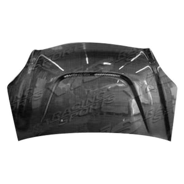 2002-2005 Honda Civic Hatchback JS Style Carbon Fiber Black Hood