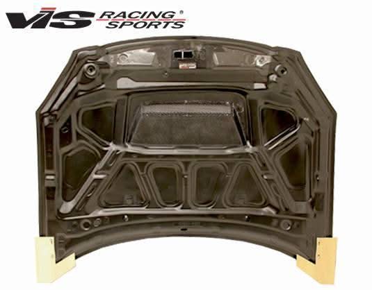 2002-2004 Nissan Altima 4 doors INVADER Style Carbon Fiber Black Hood