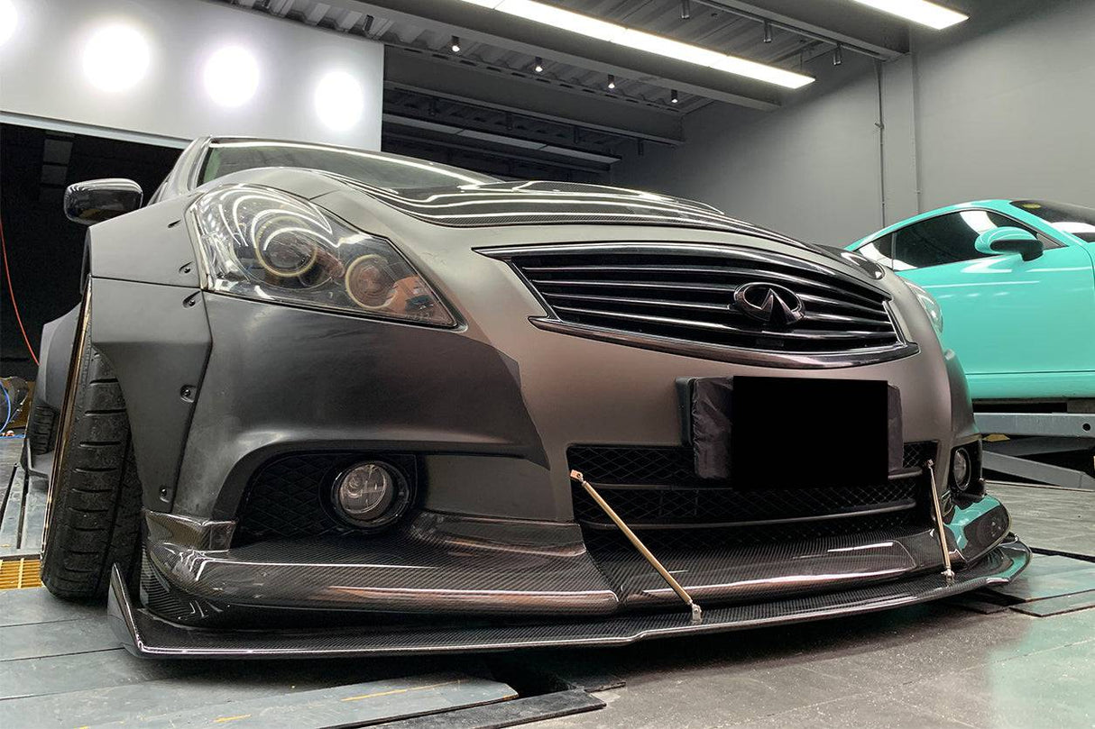 2010-2013 Infiniti G25 G37 Sedan BKSS Style Front Lip