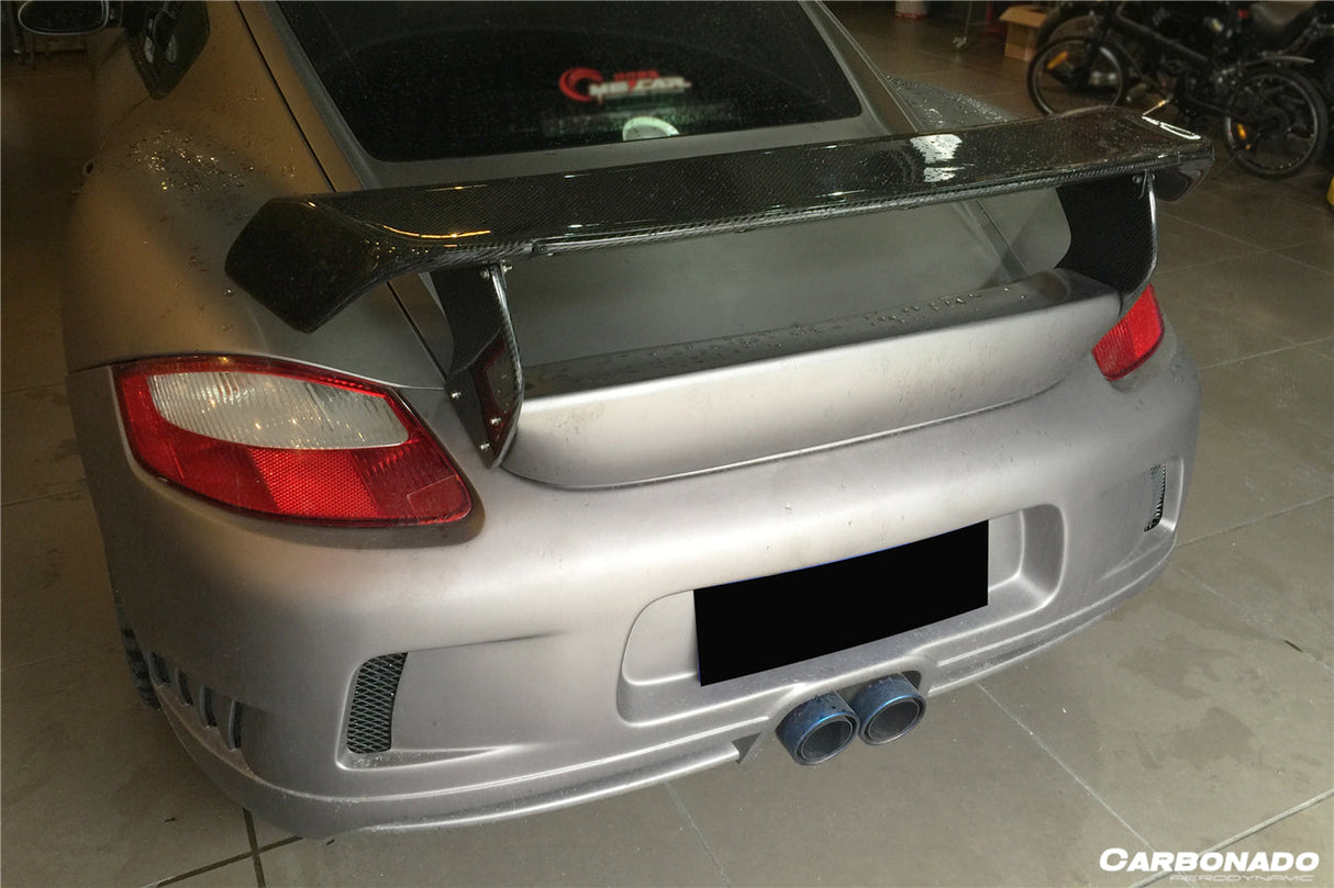 2005-2008 Porsche Boxster 987 TA Style Rear Bumper and Trunk Spoiler