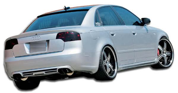 2002-2008 Audi A4 B6 B7 S4 A-Tech Style Side Skirts - FRP