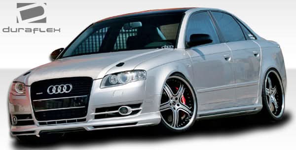 2002-2008 Audi A4 B6 B7 S4 A-Tech Style Side Skirts - FRP