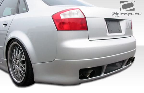 2002-2005 Audi A4 B6 4DR R-1 Style Rear Lip Under Spoiler - FRP