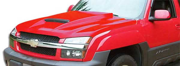 2002-2006 Chevrolet Avalanche Ram Air Style Hood - FRP