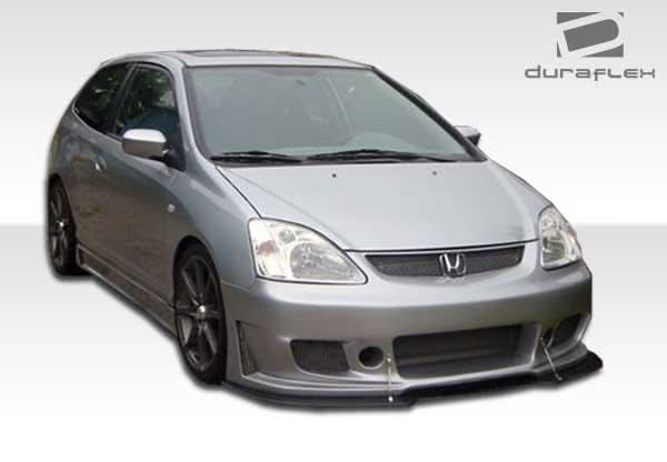 2002-2005 Honda Civic Si B-2 Style Front Bumper Cover - FRP