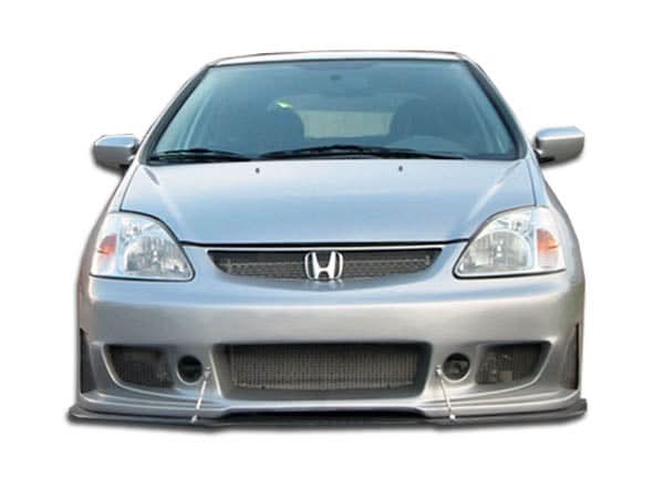 2002-2005 Honda Civic Si B-2 Style Front Bumper Cover - FRP