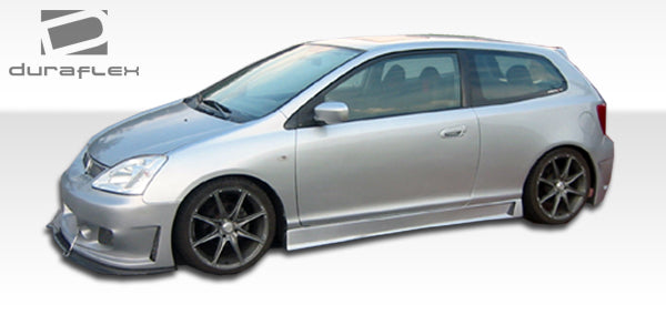 2002-2005 Honda Civic Si B-2 Style Front Bumper Cover - FRP