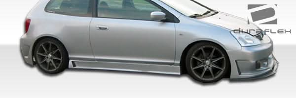 2002-2005 Honda Civic Si B-2 Style Front Bumper Cover - FRP