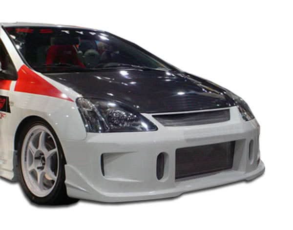 2002-2005 Honda Civic Si HB JDM Buddy Style Front Bumper Cover - FRP