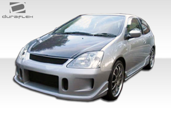 2002-2005 Honda Civic Si HB JDM Buddy Style Side Skirts - 2 Piece