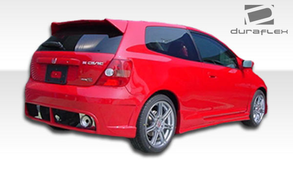 2002-2005 Honda Civic Si HB JDM Buddy Style Side Skirts - 2 Piece