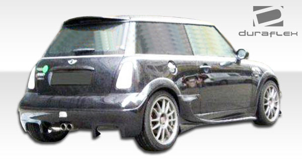 2002-2006 Mini Cooper / Cooper S R50 R53 2005-2008 Cooper convertible R52 Duraflex Vader Side Skirts Rocker Panels - 2 Piece