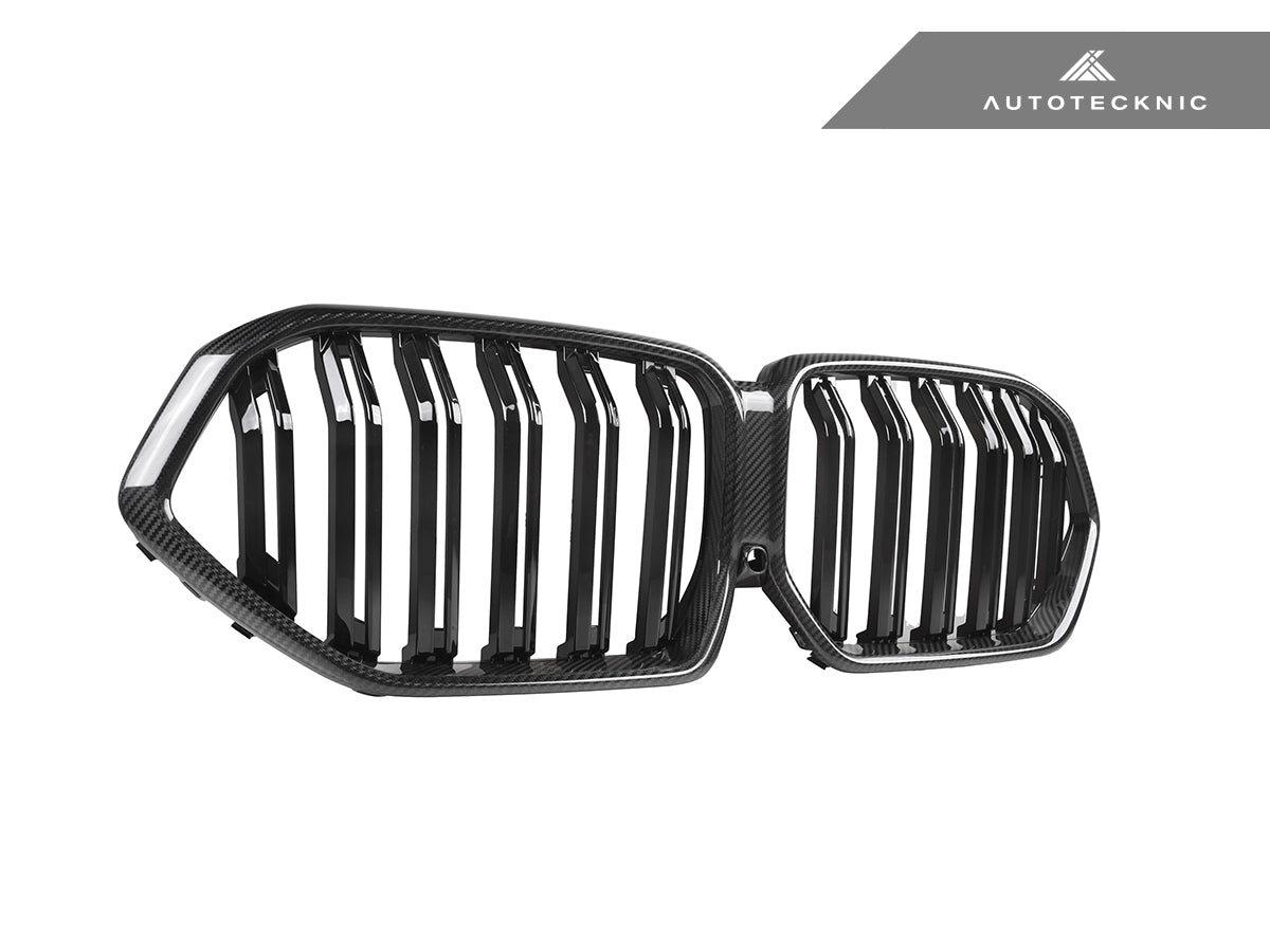 AutoTecknic Dual-Slats Dry Carbon Front Grille - G06 X6 Pre-LCI