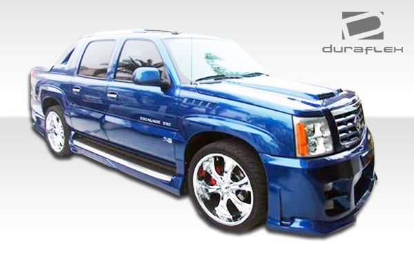 2002-2006 Cadillac Escalade EXT Platinum Style Side Skirts - 4 Piece - FRP