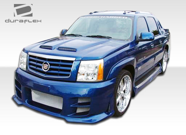 2002-2006 Cadillac Escalade EXT Platinum Style Side Skirts - 4 Piece - FRP
