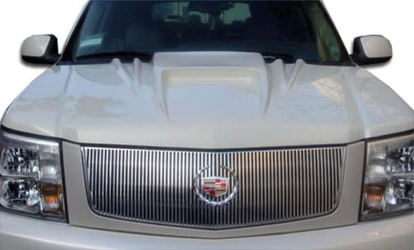 2002-2006 Cadillac Escalade Platinum 2 Style Hood - 1 Piece - FRP