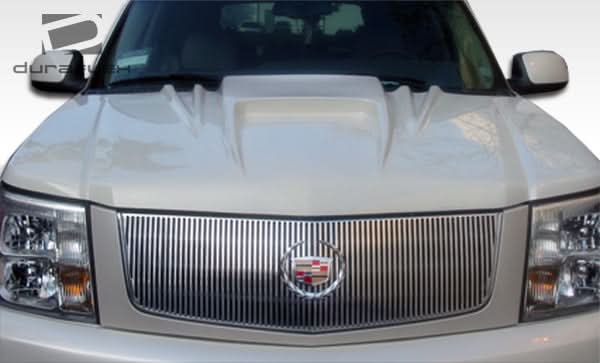 2002-2006 Cadillac Escalade Platinum 2 Style Hood - 1 Piece - FRP