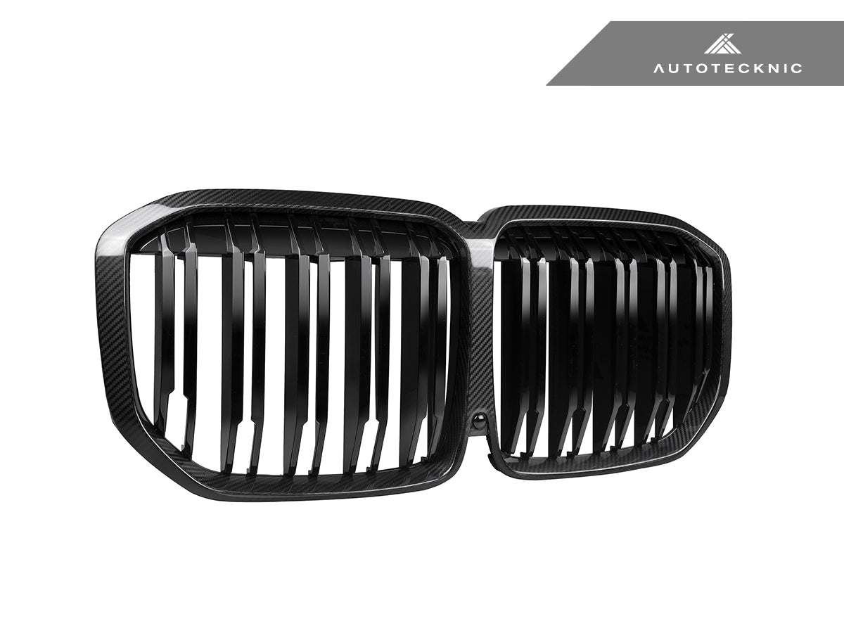 AutoTecknic Dual-Slats Dry Carbon Front Grille - G07 X7 Pre-LCI