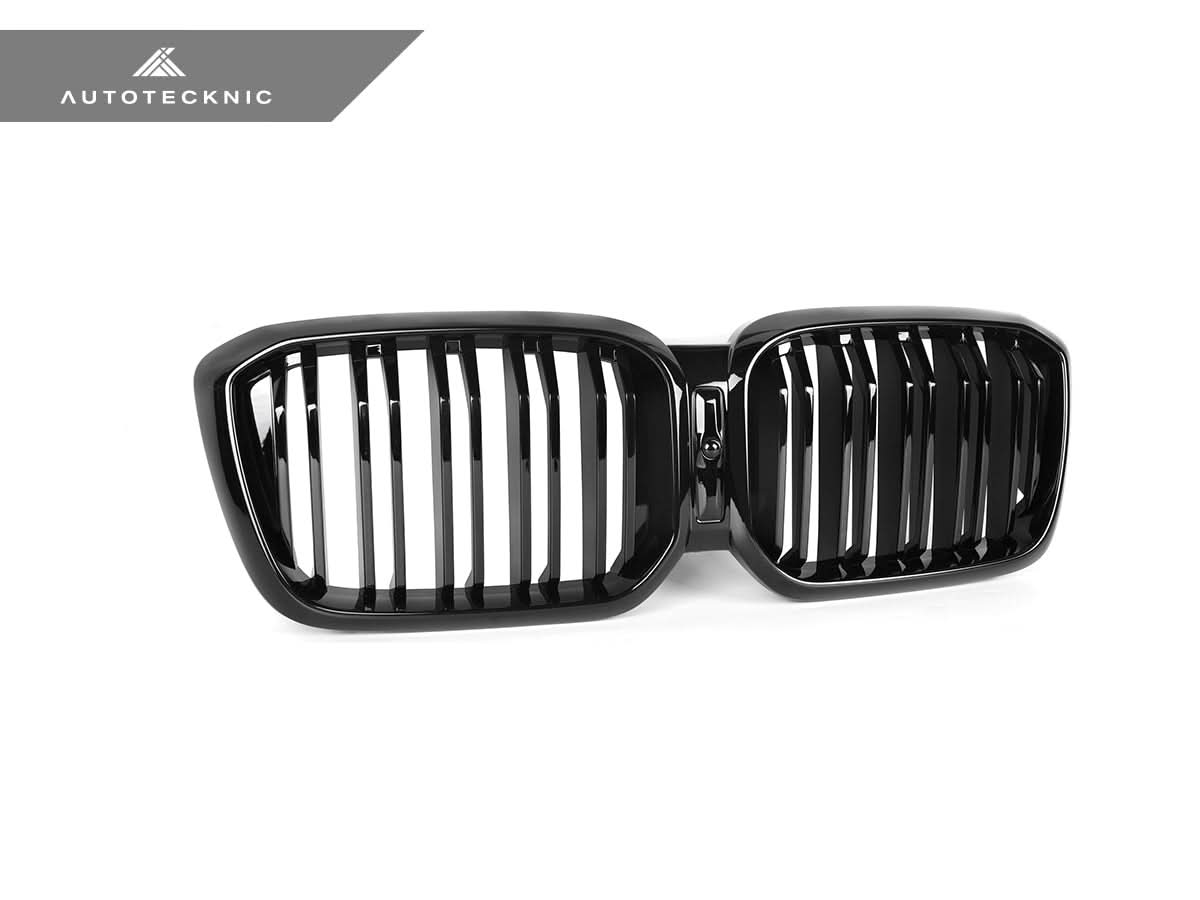 AutoTecknic Dual-Slats Gloss Black Front Grille - G01 X3 | G02 X4 LCI