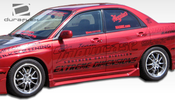 2002-2007 Subaru Impreza WRX STI C-1 Style Side Skirts - 2 Piece - FRP