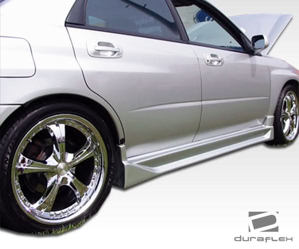 2002-2007 Subaru Impreza WRX STI C-1 Style Side Skirts - 2 Piece - FRP