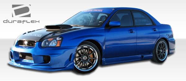 2002-2007 Subaru Impreza WRX STI I-Spec Style Side Skirts - FRP