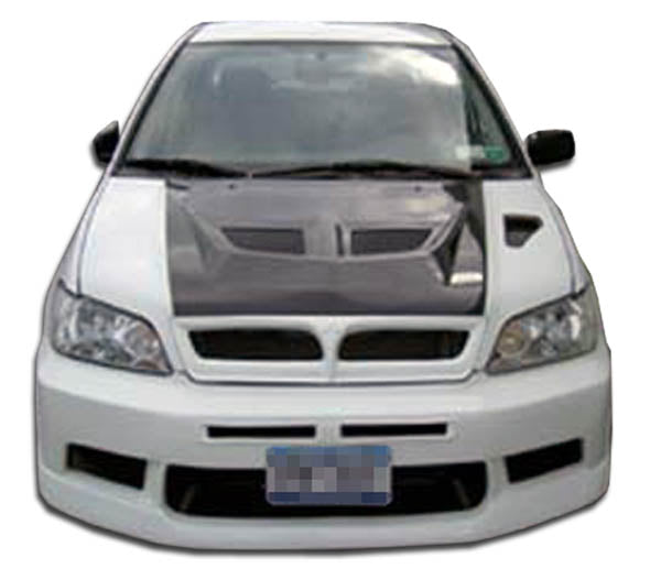 2002-2003 Mitsubishi Lancer Evo 7 Style Front Bumper Cover - FRP