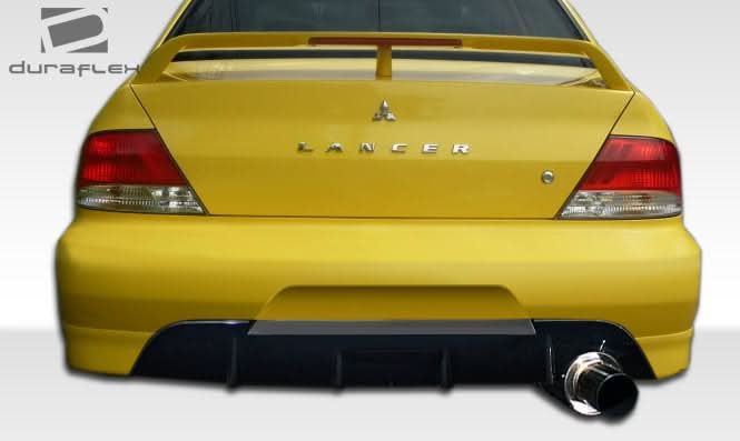 2002-2003 Mitsubishi Lancer MR Edition Style Rear Bumper Cover - FRP
