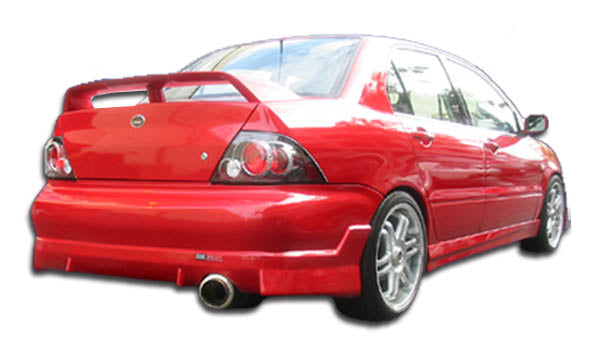 2002-2003 Mitsubishi Lancer Walker Style Rear Bumper Cover - FRP