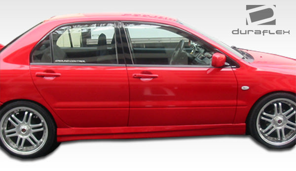 2002-2003 Mitsubishi Lancer Duraflex Walker Side Skirts Rocker Panels - 2 Piece